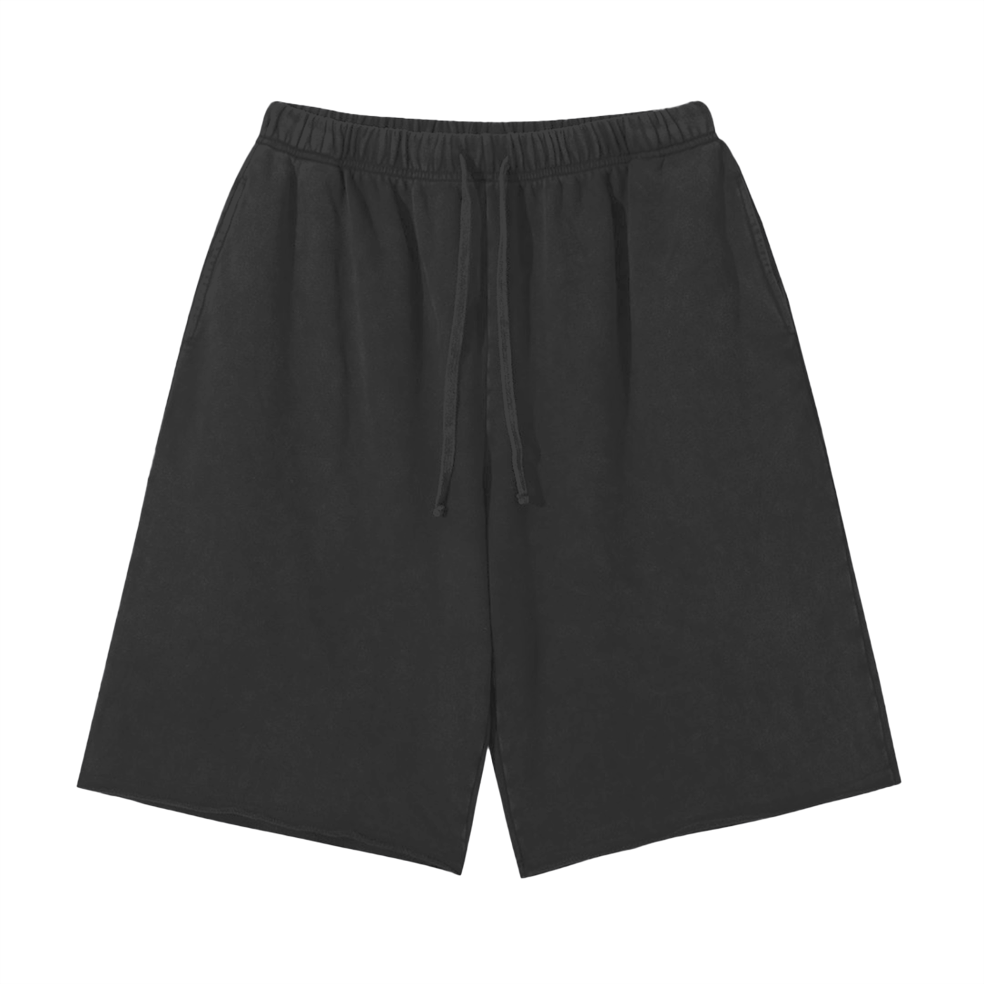ISSA Raw Hem Shorts