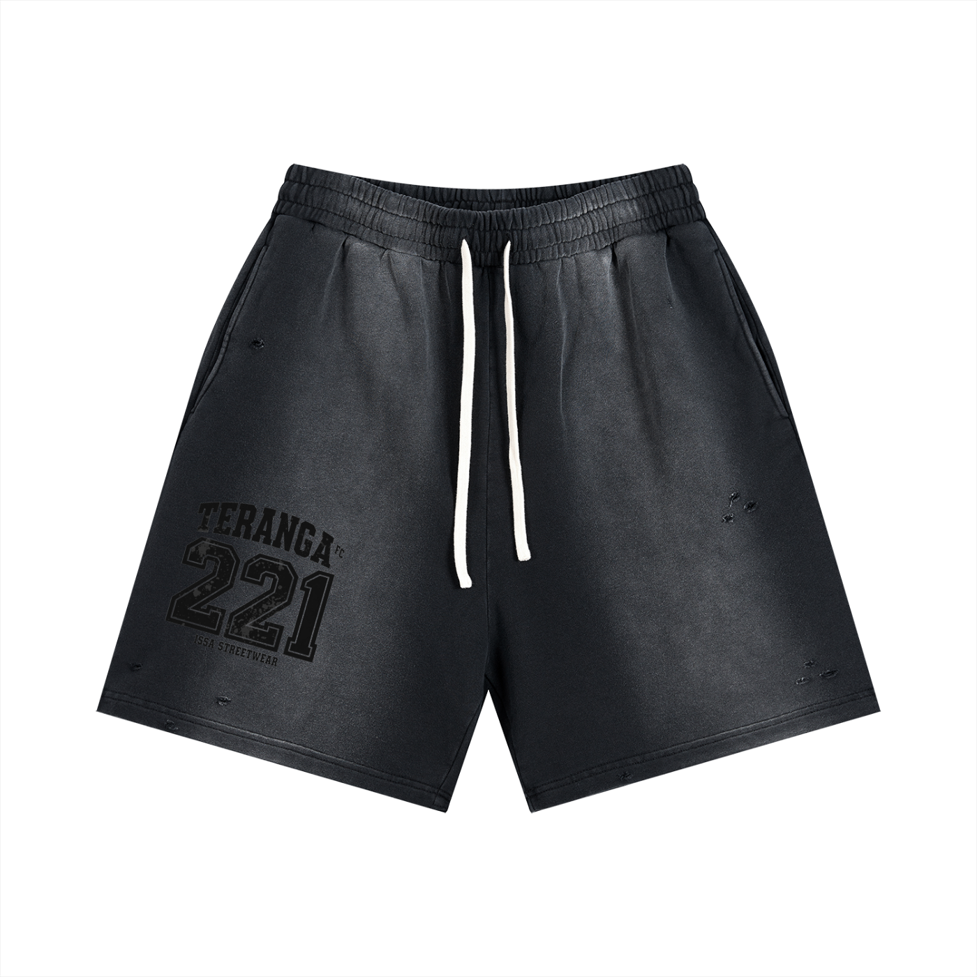 ISSA 221 Distressed Shorts
