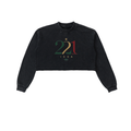 ISSA Snow Wash Crop Sweatshirt