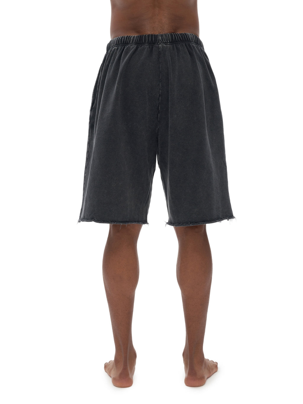 ISSA Raw Hem Shorts