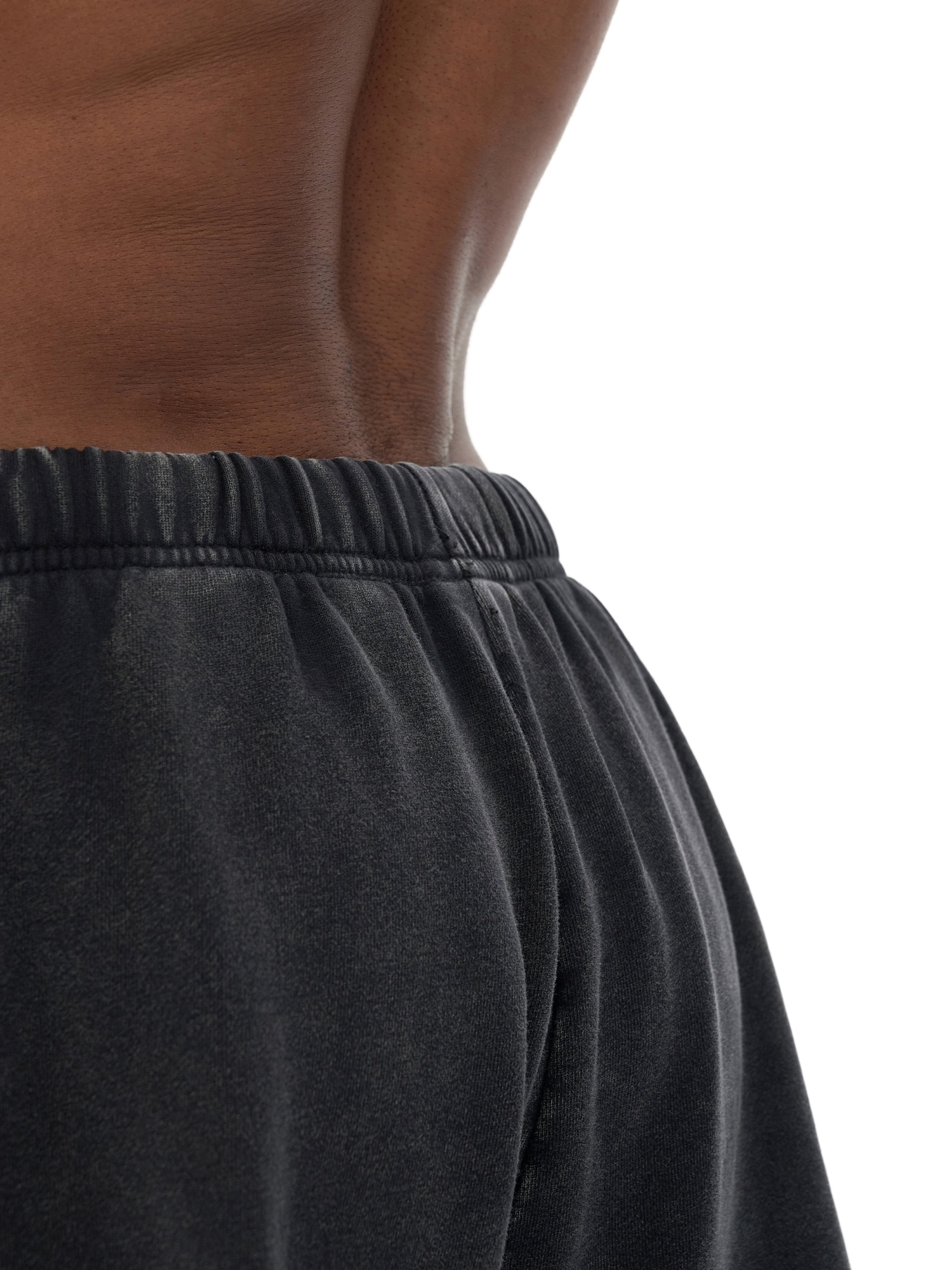 ISSA Raw Hem Shorts