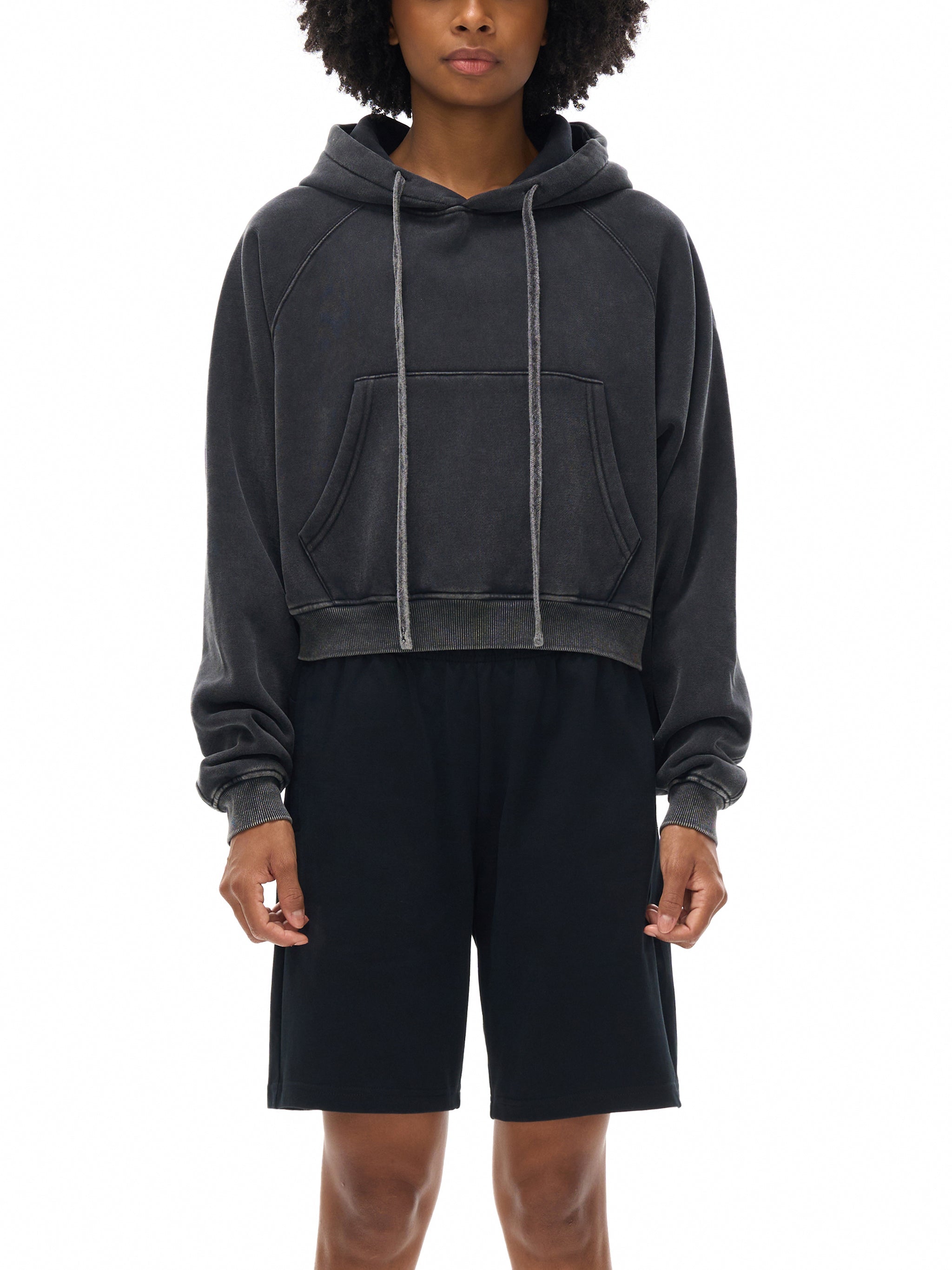 ISSA Dakar Crop Hoodie