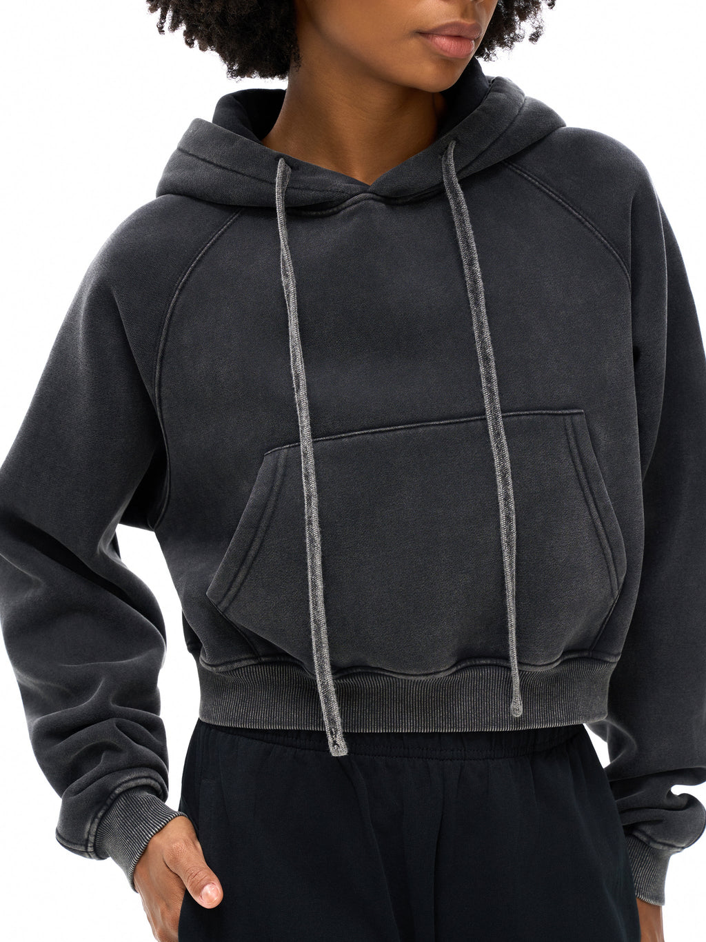 ISSA Dakar Crop Hoodie