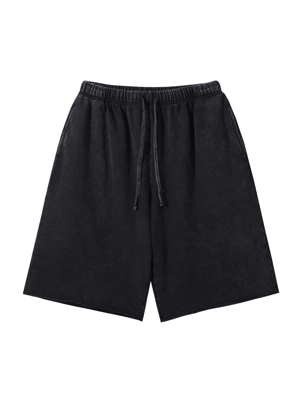 ISSA Raw Hem Shorts